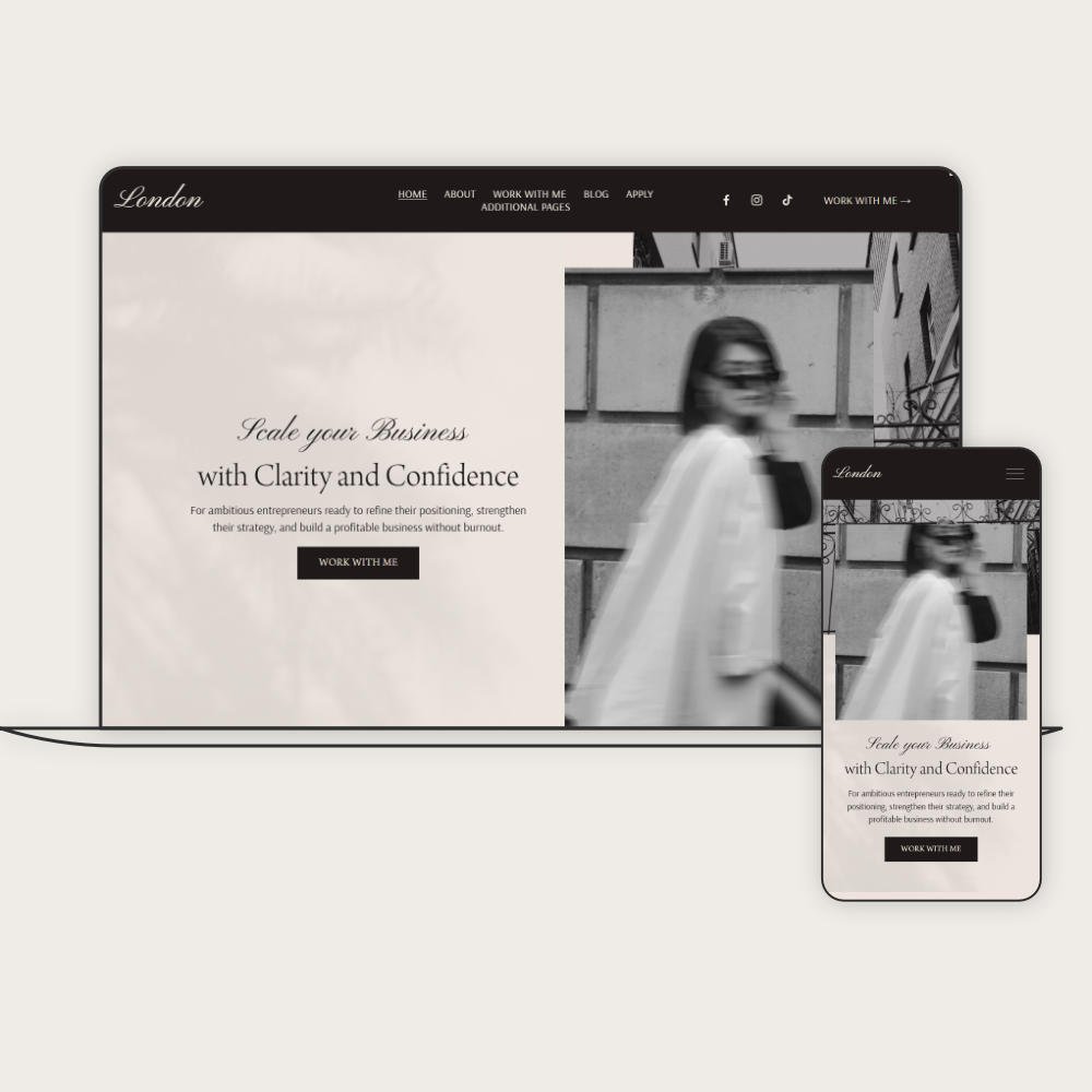 squarespace-template-coach-6 London Squarespace template