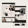 London Squarespace website template for coaches