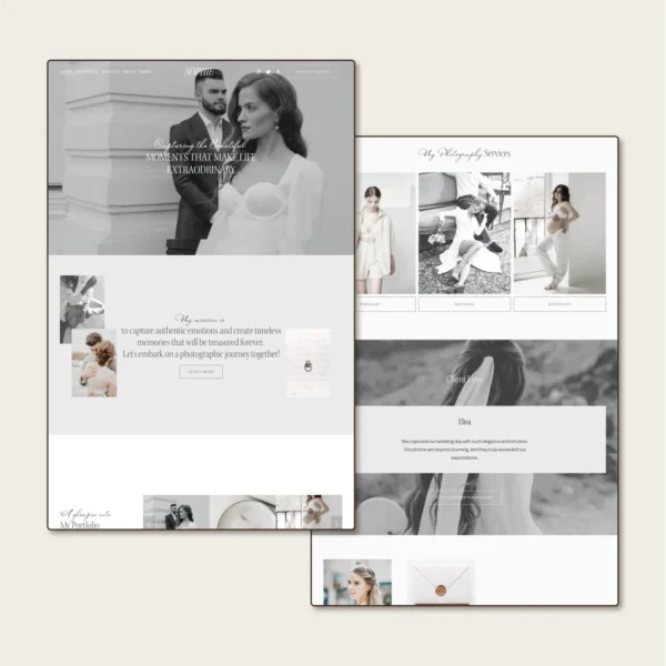 Sophie Squarespace template