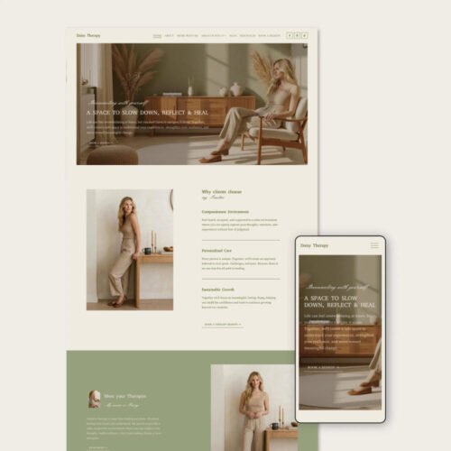 Daisy Squarespace template